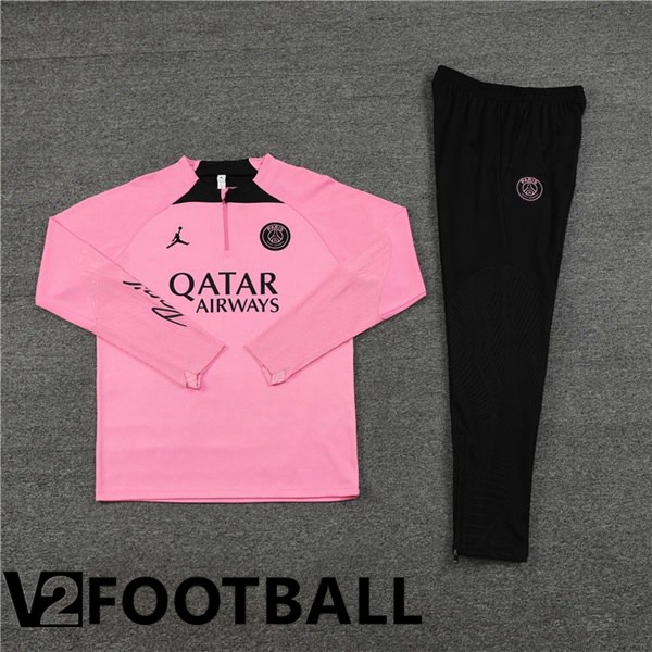 JORDAN Paris PSG Training Tracksuit Suit Pink 2024/2025