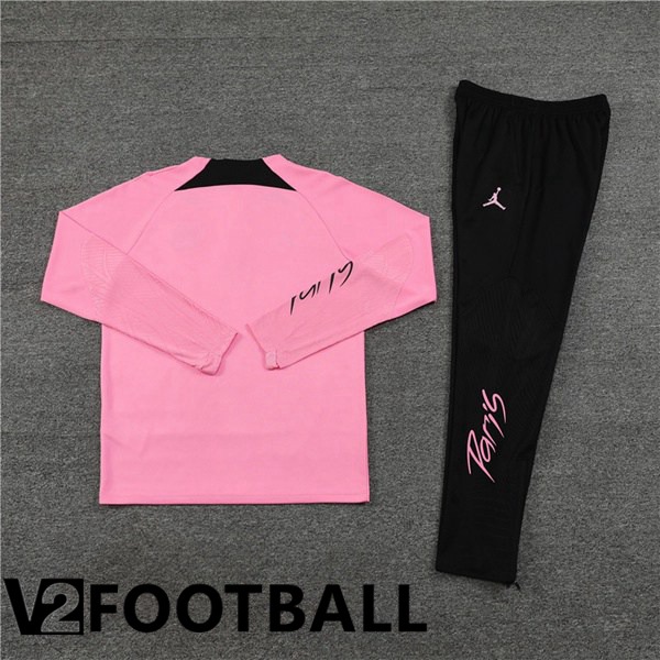 JORDAN Paris PSG Training Tracksuit Suit Pink 2024/2025