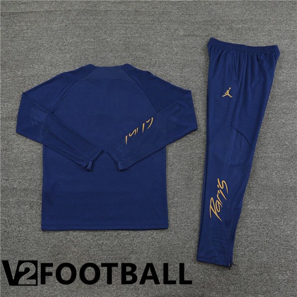 JORDAN Paris PSG Training Tracksuit Suit Blue Royal 2024/2025