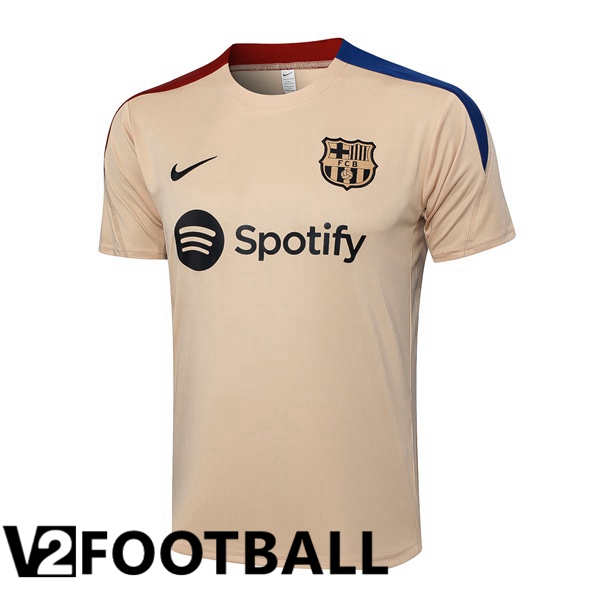 FC Barcelona Training T Shirt Yellow 2024/2025