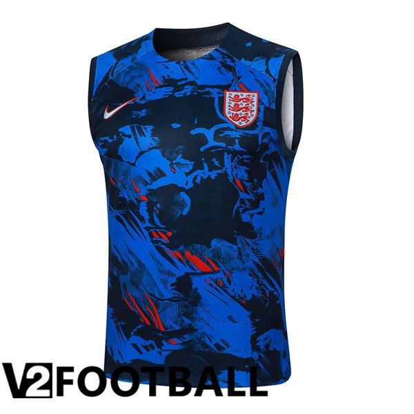 England Soccer vest Blue 2024/2025