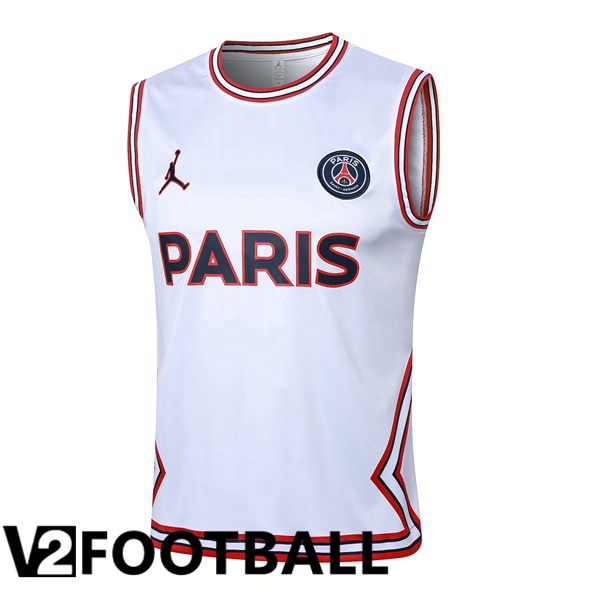 Paris PSG Soccer vest White 2024/2025