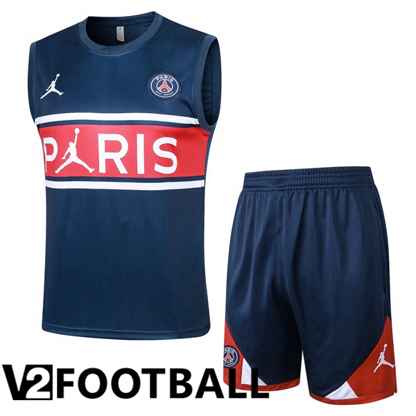 Paris PSG Soccer vest + Shorts Blue Royal 2024/2025