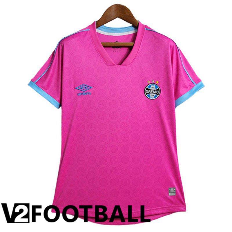 Gremio Womens Soccer Shirt Pink 2023/2024