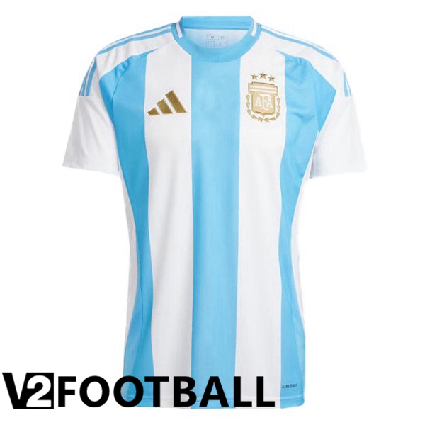 Argentina Home Soccer Shirt Blue White 2024/2025