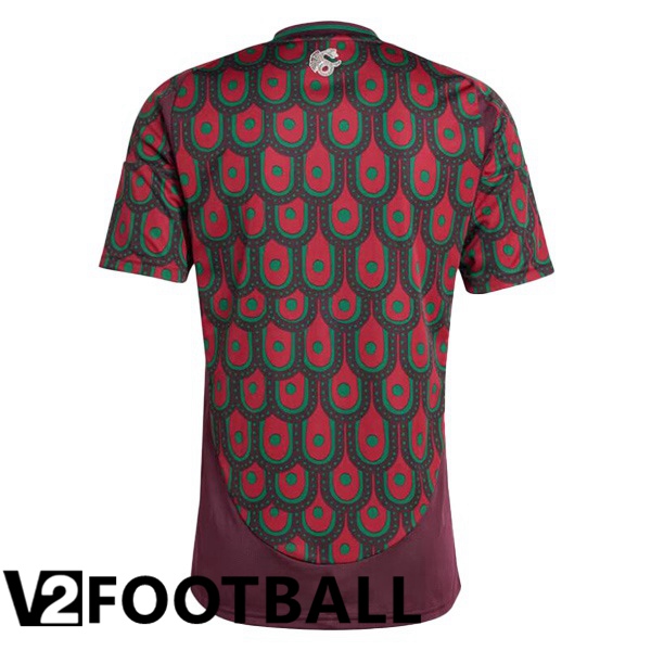 Mexico Home Soccer Shirt Red 2024/2025