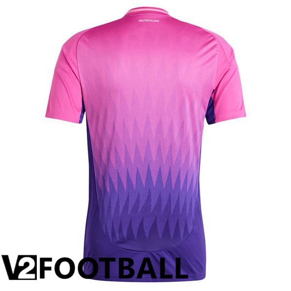 Germany Away Soccer Shirt Pink Purple UEFA Euro 2024