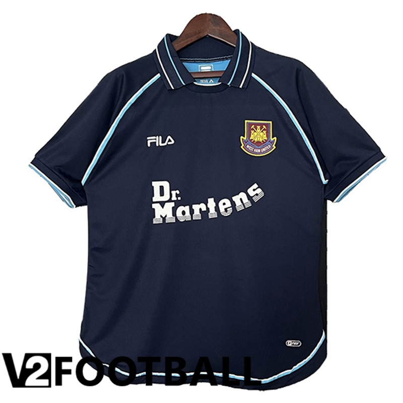 West Ham Retro Third Soccer Shirt 1999/2001