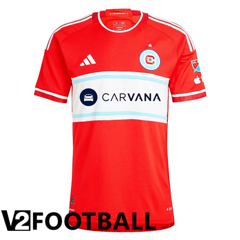 Chicago Fire FC Home Soccer Shirt 2024/2025