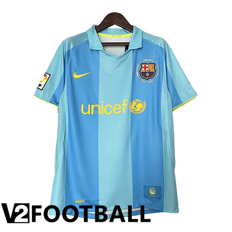 FC Barcelona Retro Away Soccer Shirt 2007/2008