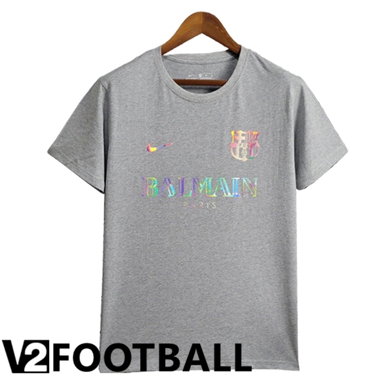FC Barcelona Soccer Shirt Casual Grey 2024/2025