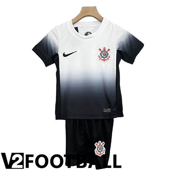 Corinthians Kids Home Soccer Shirt 2024/2025