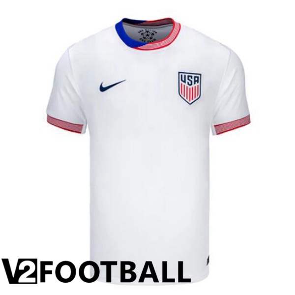 USA Home Soccer Shirt White 2024/2025