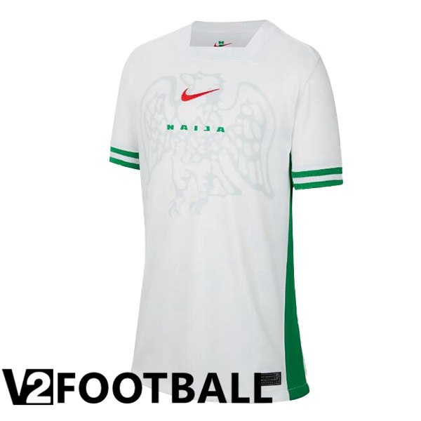 Nigeria Home Soccer Shirt White 2024/2025