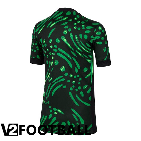 Nigeria Away Soccer Shirt Green 2024/2025