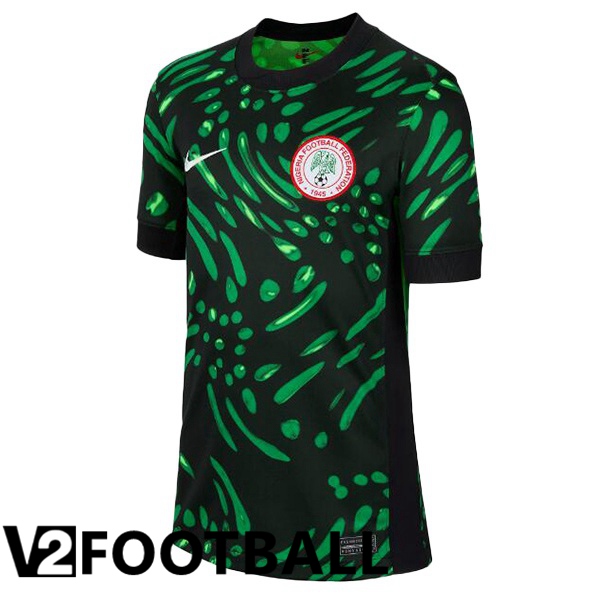 Nigeria Away Soccer Shirt Green 2024/2025