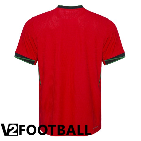 Portugal Home Soccer Shirt Red 2024/2025