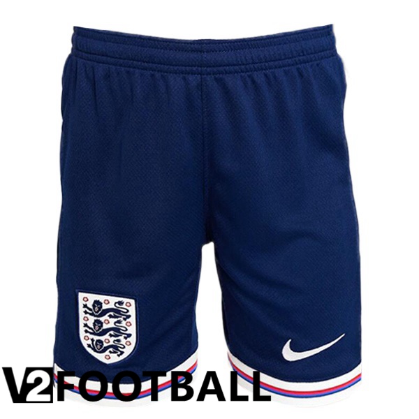 England Home Soccer Shorts Royal Blue 2024/2025