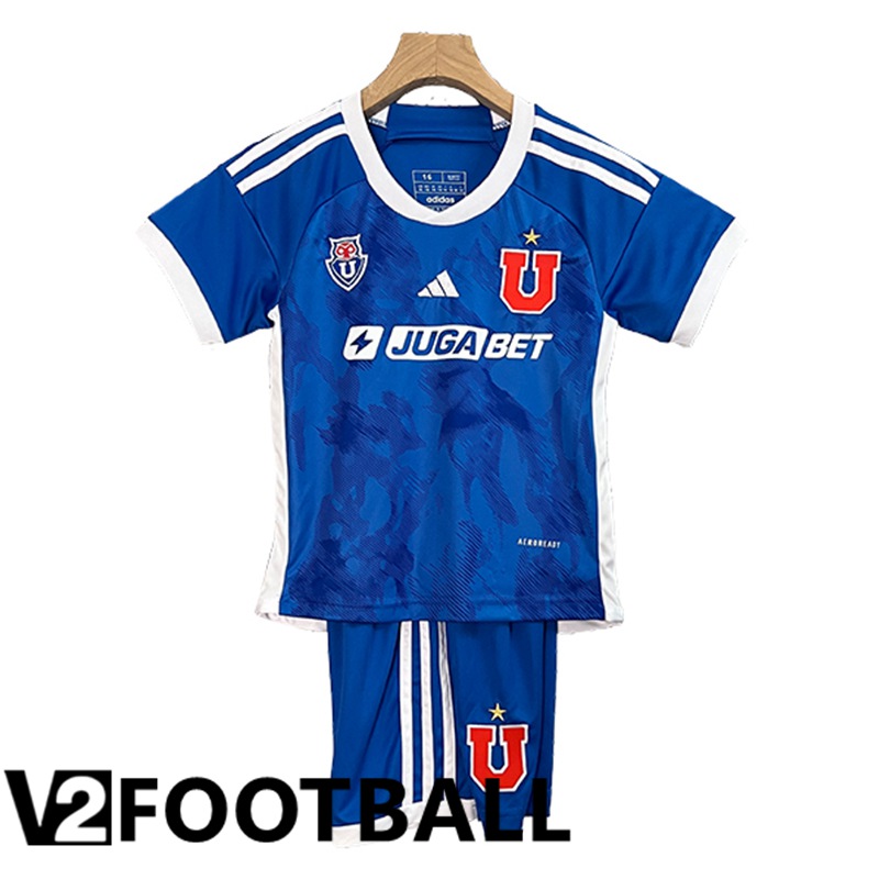 Universidad De Chile Kids Home Soccer Shirt 2024/2025