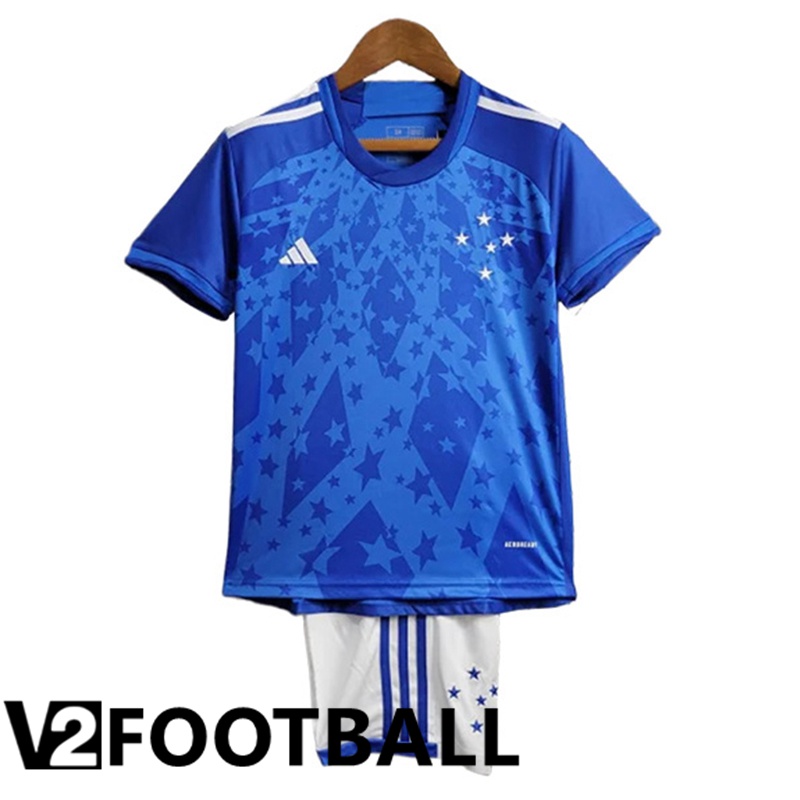 Cruzeiro Kids Home Soccer Shirt 2024/2025