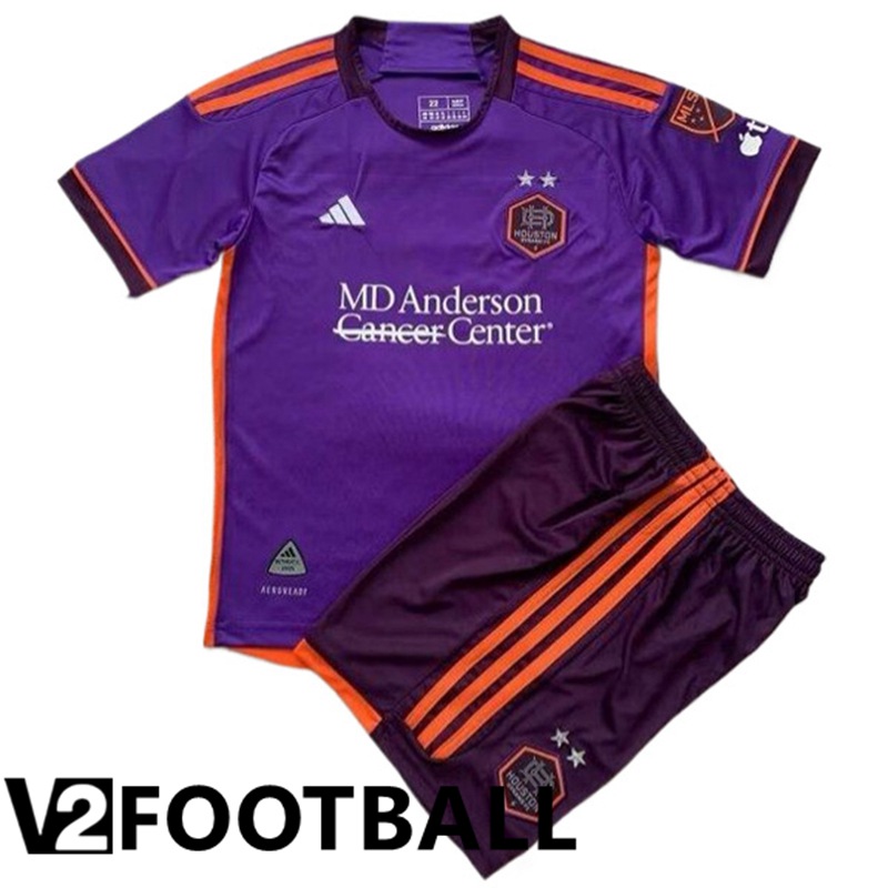 Houston Dynamo Kids Away Soccer Shirt 2024/2025