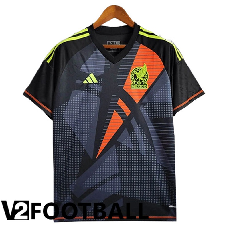 Mexico Goalkeeper Soccer Shirt Black 2024/2025