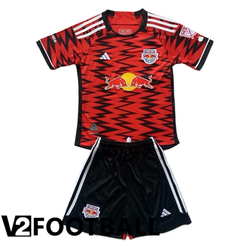 New York Red Bulls Kids Home Soccer Shirt 2024/2025