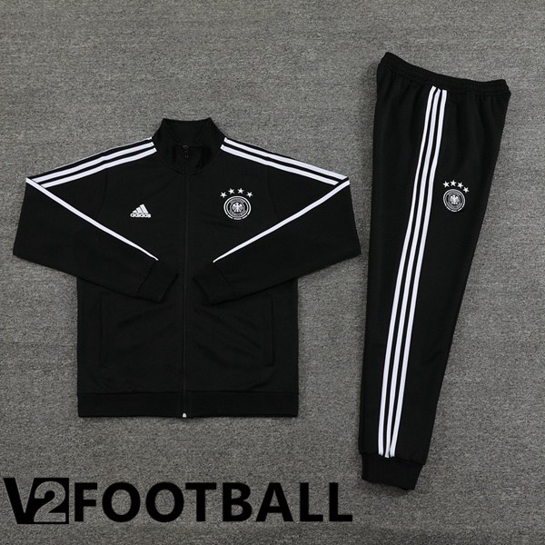 Germany kit Training Tracksuit - Training Jacket Black 2024/2025