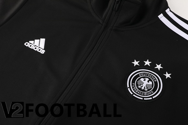 Germany kit Training Tracksuit - Training Jacket Black 2024/2025