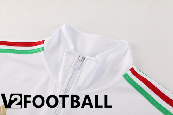 Italy kit Training Tracksuit - Training Jacket White 2024/2025