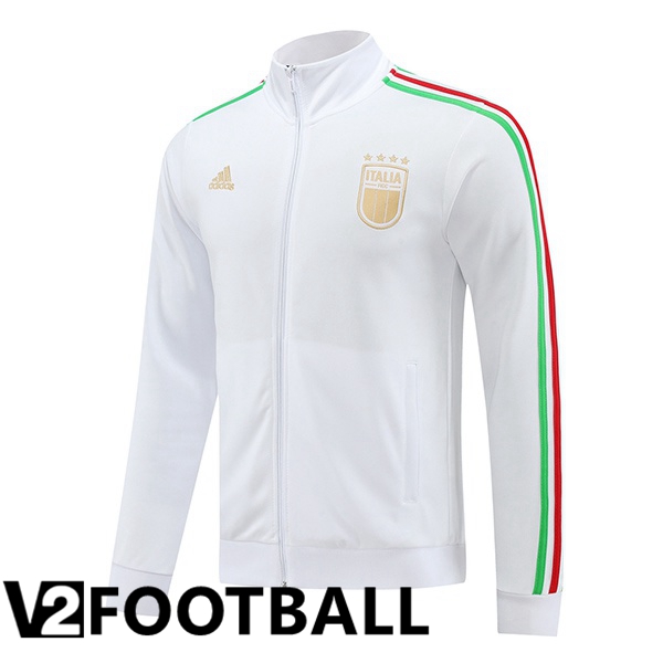 Italy Training Jacket White 2024/2025