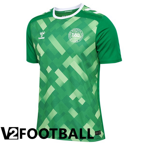 Denmark Goalkeeper Soccer Shirt Green 2024/2025