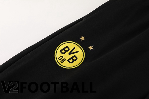 Dortmund BVB Training Tracksuit - Training Sweatshirt Hoodie Black 2024/2025