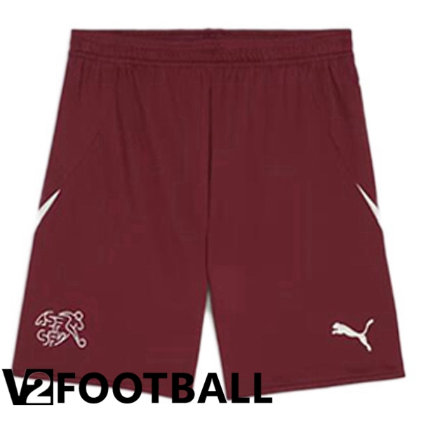 Swiss Home Soccer Shorts Red 2024/2025