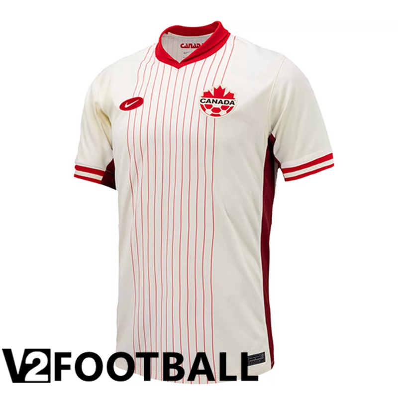 Canada Away Soccer Shirt UEFA Euro 2024