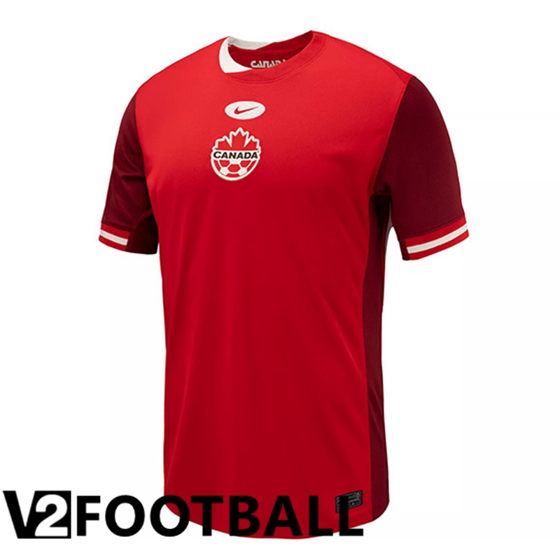 Canada Home Soccer Shirt UEFA Euro 2024