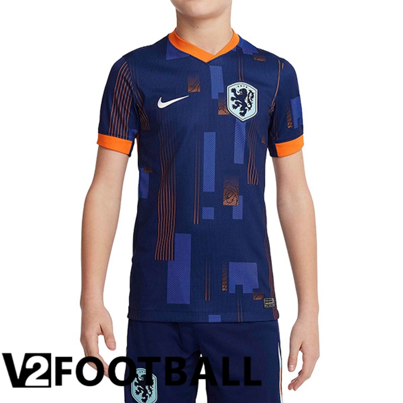 Netherlands Kids Away Soccer Shirt 2024/2025