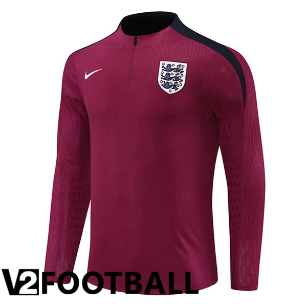 England Training Sweatshirt Red 2024/2025