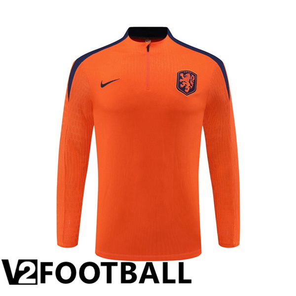 Netherlands Training Sweatshirt Orange 2024/2025