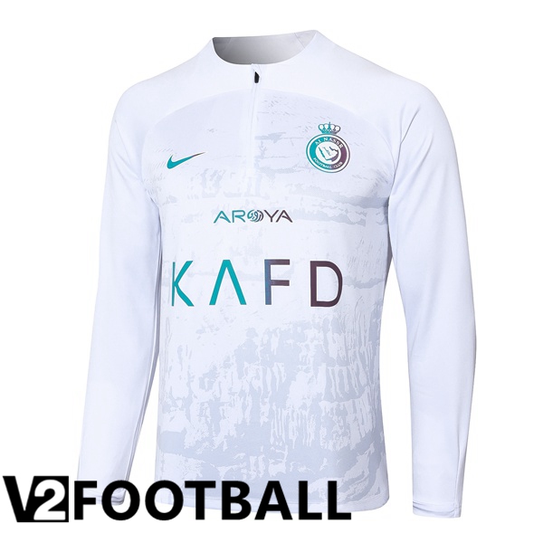 Al-Nassr FC Training Sweatshirt White 2024/2025