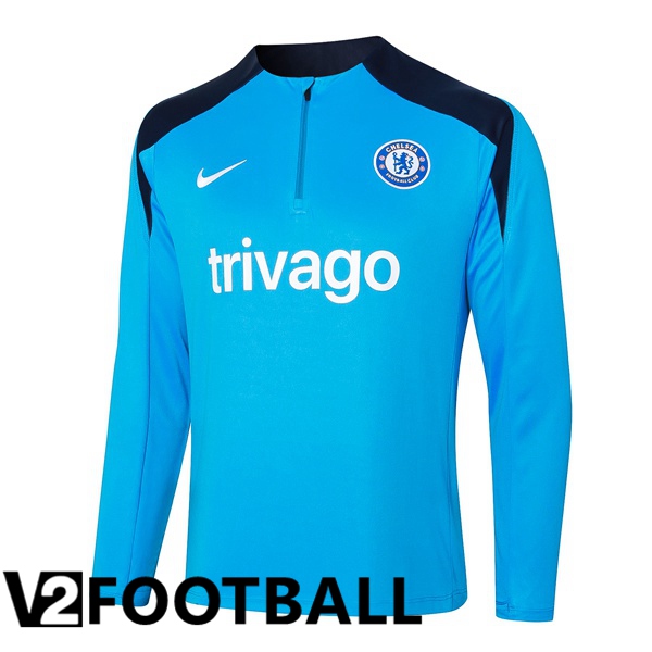 FC Chelsea Training Sweatshirt Blue 2024/2025