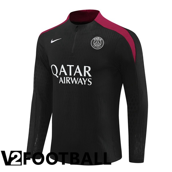 Paris PSG Training Sweatshirt Black 2024/2025