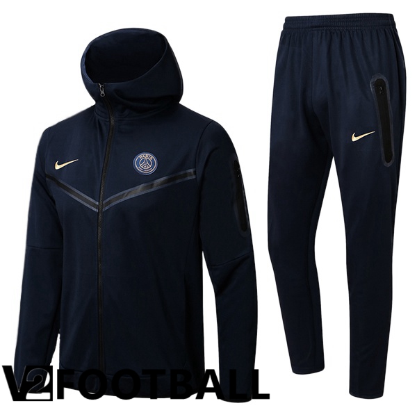 Paris PSG Training Tracksuit - Windbreaker Blue Royal 2024/2025