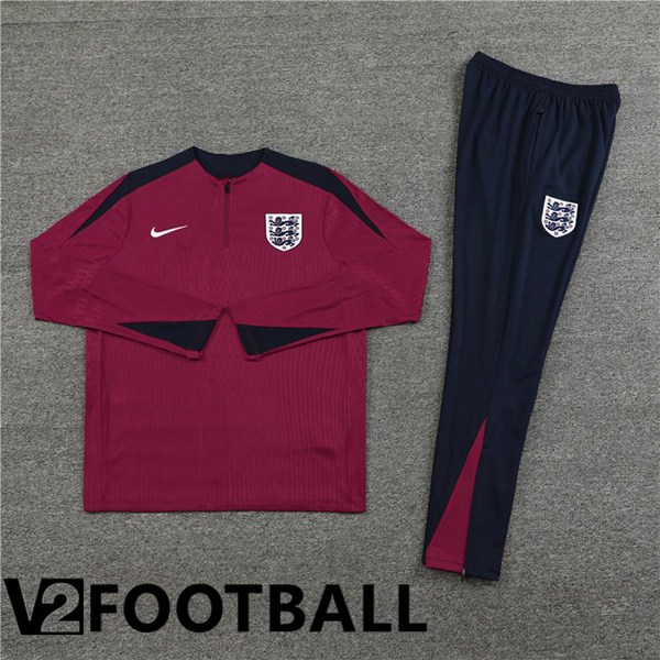 England kit Training Tracksuit Red 2024/2025