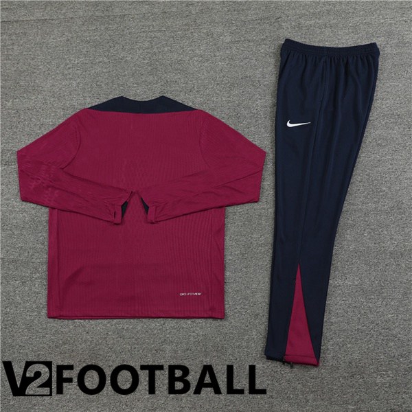 England kit Training Tracksuit Red 2024/2025