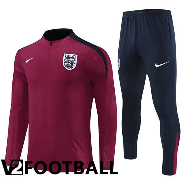 England kit Training Tracksuit Red 2024/2025