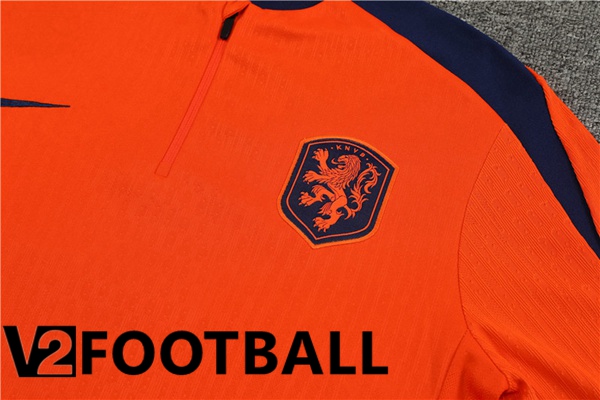 Netherlands kit Training Tracksuit Orange 2024/2025