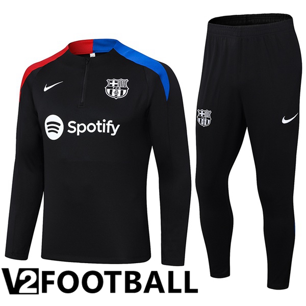 FC Barcelona kit Training Tracksuit Black 2024/2025