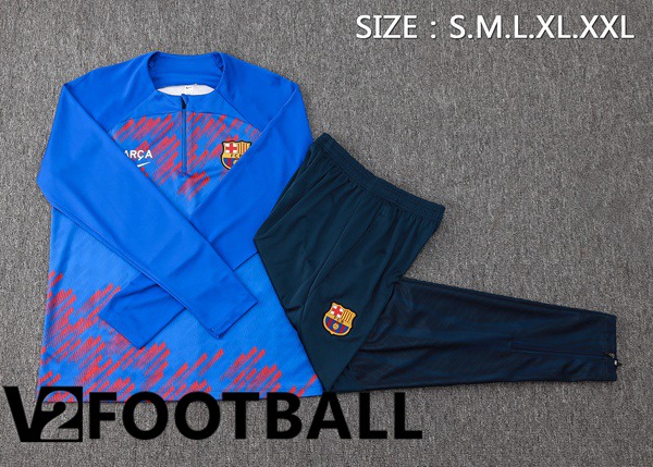 FC Barcelona kit Training Tracksuit Blue 2024/2025