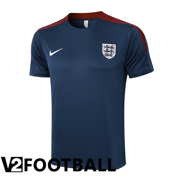 England Training T Shirt Blue Royal 2024/2025